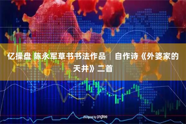 亿操盘 陈永军草书书法作品│自作诗《外婆家的天井》二首